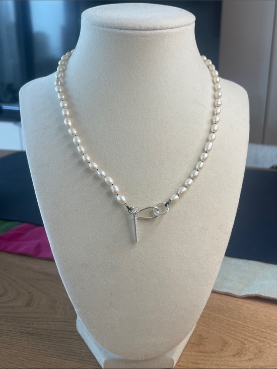 Sophie Buhai Jewelry - Sophie Buhai White Baroque Pearl Necklace Sterling Silver Toggle